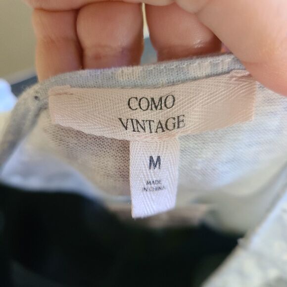 NWT Como Vintage Sleeveless Linen Blend Top - Picture 5 of 8